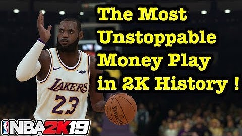 NBA 2K19 UNSTOPPABLE Money Plays Tutorial MyTeam Unlimited + Online Overpowered Playbook #10