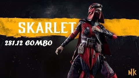 Skarlet Quick Combos! 281.12 Damage! (Mortal Kombat 11) *Inputs in Description!*