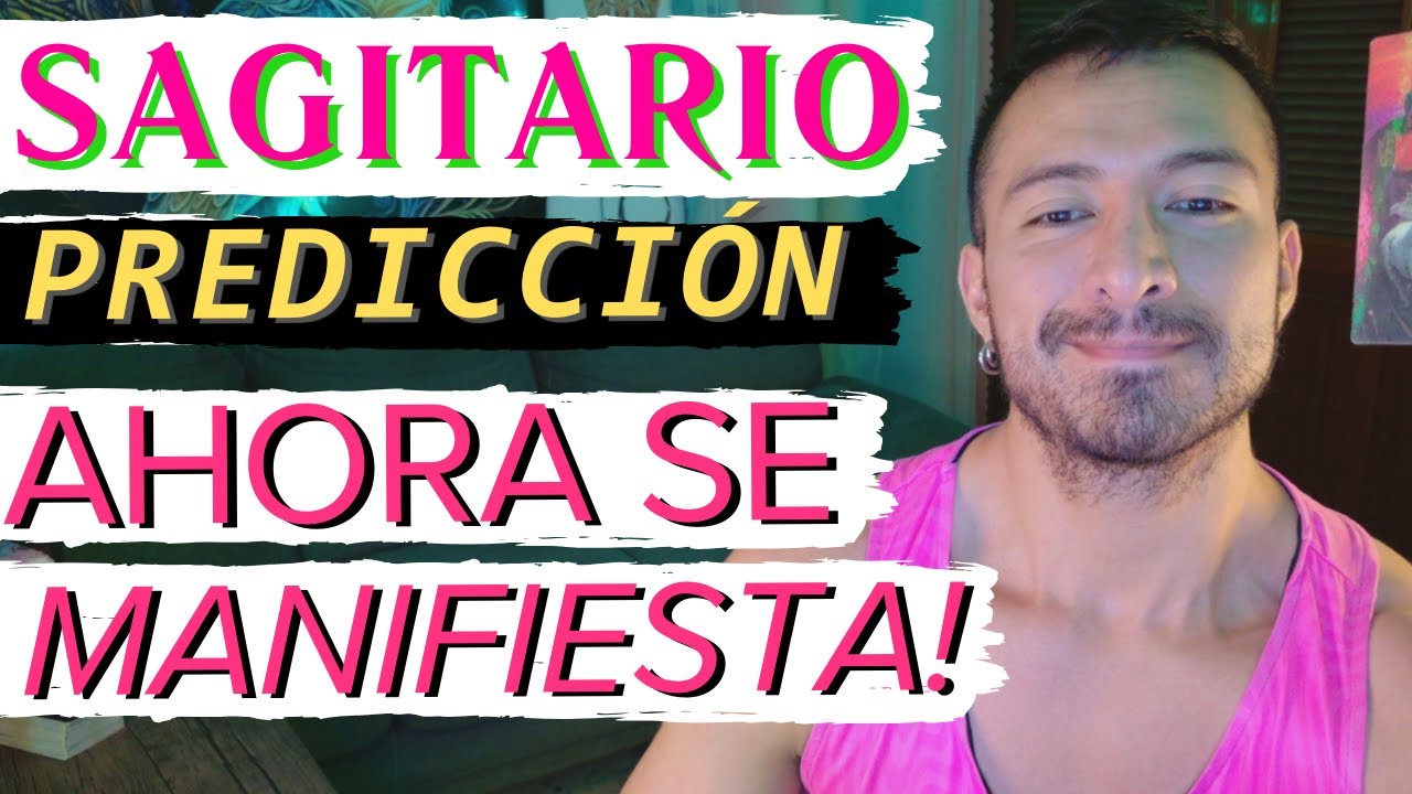 SAGITARIO! LO VAS A MANIFESTAR! EL MOMENTO DE RE-EVALUAR TU VIDA ...