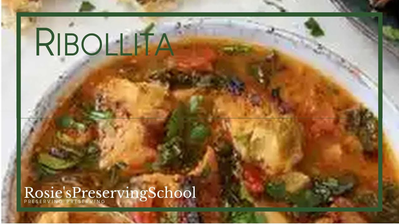 20. Pressure Canned Ribollita the rustic but elegant Italian soup is fantastic after a Winter walk