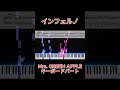 インフェルノ / Mrs. GREEN APPLE - キーボードパート【フルは概要欄から】