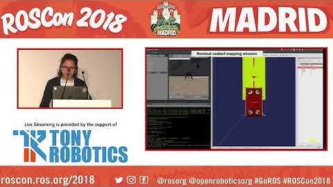 【ROSCon2018】Unmanned Underwater Vehicle Simulator Enabling the Simulation of ……