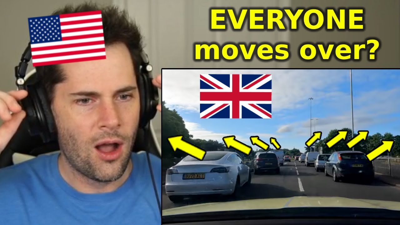 American Reacts to UK Ambulance Blue Light Response During Rush Hour Traffic