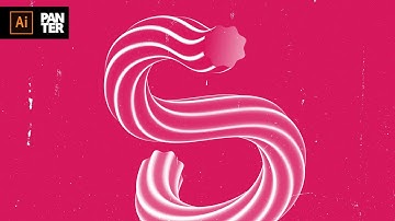 How to Blend Candy Cane Text Effect | Adobe Illustrator Tutorial