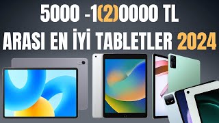 5000  10000 TL Arası En İyi Tabletler  10000 TL Altı En İyi Tabletler 2024