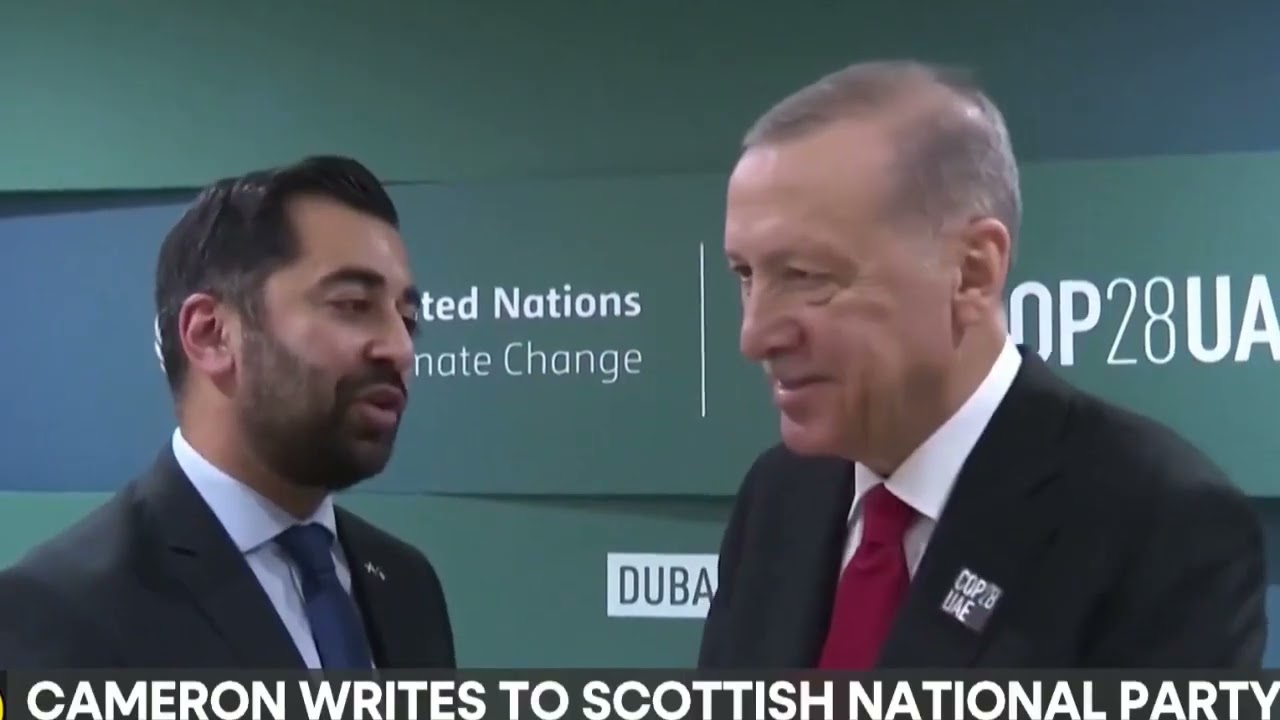 Lord DAVID CAMERON threatens Scottish First Minister Humza Yousaf