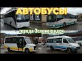 Сборник автобусов города Зеленоградск. Рейсовые автобусы, микроавтобусы и туристический