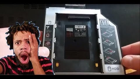 Install Second Hard Drive into Laptop HOW TO