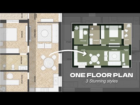 3 Ways to Present the Same Floor Plan (Easy Method)