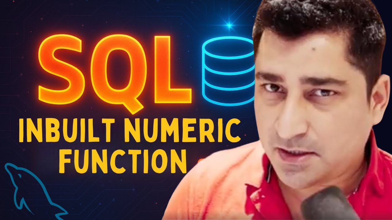 Inbuilt Numeric Function | SQL Masters | Euron - YouTube