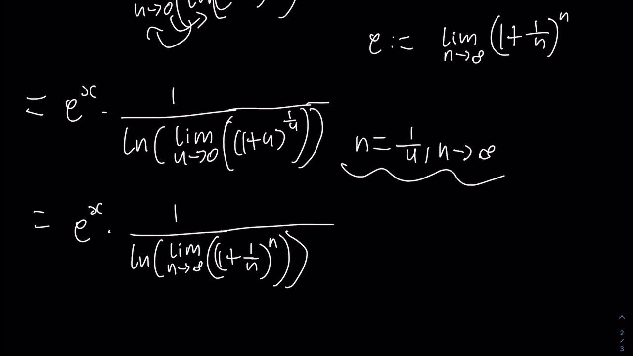 Proving That The Derivative Of E x Is Equal To E x YouTube proving-that-the-derivative-of-e-x-is-equal-to-e-x-youtube