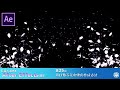 【After Effects】AE講座 第25回 飛び散る花吹雪の作成方法(Particular)