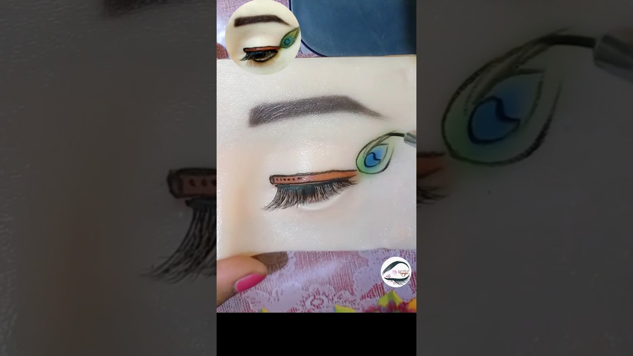 Flute eyelook. #yt #viral #RadhaKrishna #DivineArt #FluteVibes #IndianMakeup #EyeArt #BhaktiBeauty