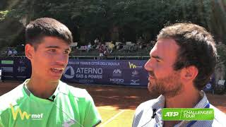 16YearsOld Carlos Alcaraz Garfia | Intervista all'ATP Challenger di L'Aquila