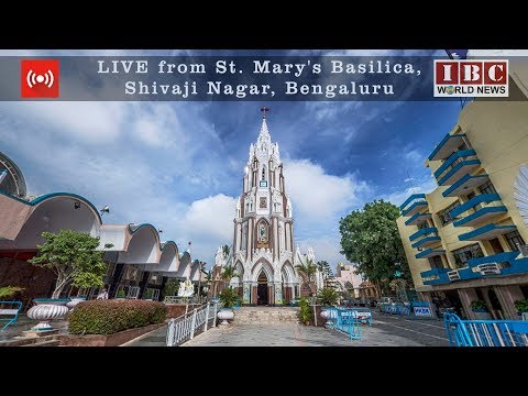 Live_IBC World News_LIVE from St. Mary's Basilica, Shivaji Nagar, Bengaluru