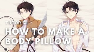 How to Make a Body Pillow at Home | DIY | Levi Ackerman