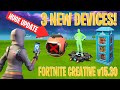 We Got 3 NEW DEVICES In Fortnite Creative! Update (v15.30)