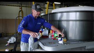 AquaTraction Stain Resistance Test