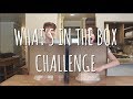 WHAT&#39;S IN THE BOX CHALLENGE!