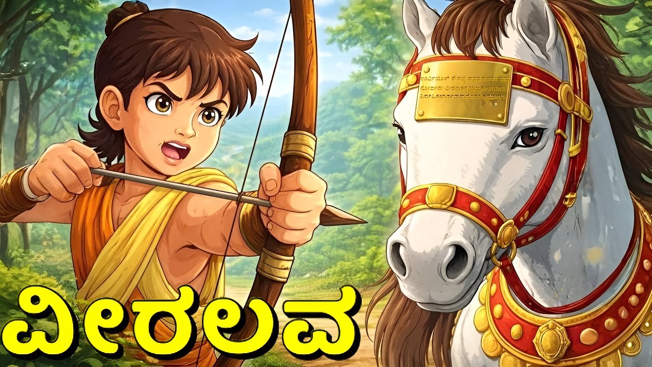 Veeralava – Animated Story Explanation | Class 10 Kannada Poem