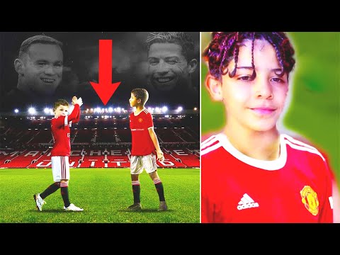 RONALDO' SON and ROONEY' SON will BLOW UP MANCHESTER UNITED! A  NEW DUO AT THE MU ACADEMY!