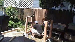 Building an Outdoor Counter for Food Prep  – Karl’s Food Forest Garden: S01E104