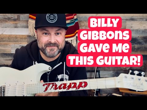 Billy Gibbons Had This Guitar Made For Me!