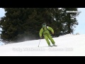 Craig Widdicombe testing Salomon skis BBR