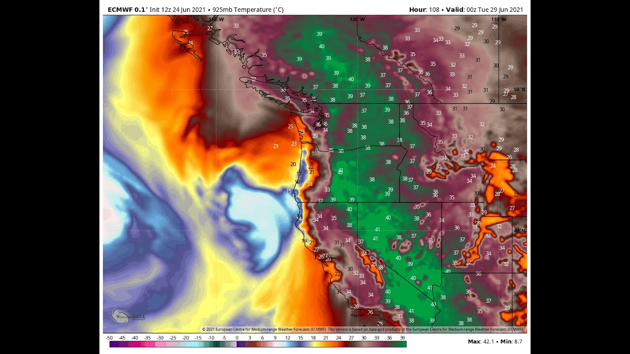 Pacific Northwest Heat Waves - YouTube