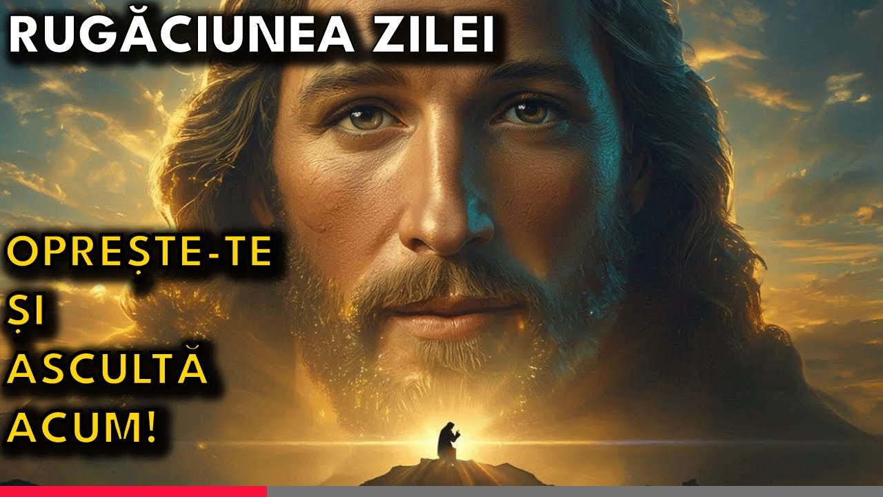 RUGĂCIUNEA ZILEI: Ascultă înainte de a pleca de acasă pentru Spor, Pază și Noroc!