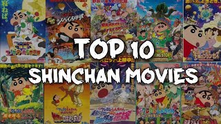 Top 10 Best Shinchan Movies