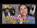 🔴Las 5 Tendencias de Moda que más se llevan!  Otoño 2023 | MEDIAS ROJAS