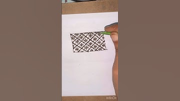 Grid mehandi pattern-2
