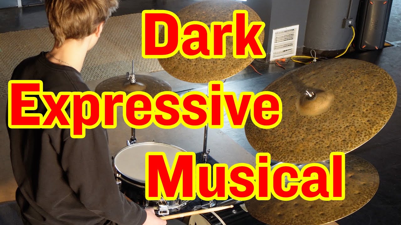 Weiss Dry Series Cymbals - Dark, Trashy, Explosive, and Expressive