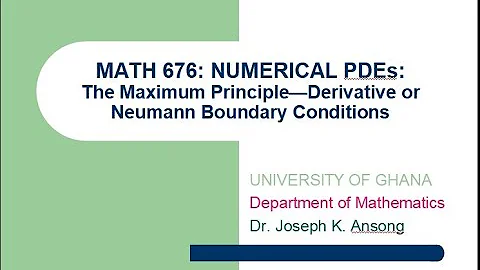 Math676-LEC03 Neumann Boundary Conditions