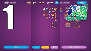 Two Match: Free Puzzle game to Connect tile pairs Gameplay Walkthrough #1 (Android, IOS)