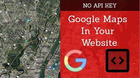 Add / Embed Google Maps To Website In Hindi 2020 | No API KEY REQUIRED !