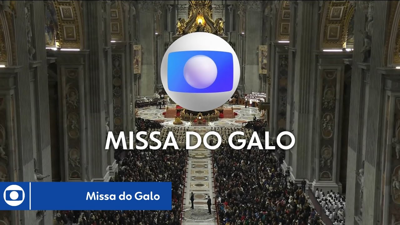 Vinheta de abertura da Missa do Galo na Globo (24/12/2025) | OFICIAL