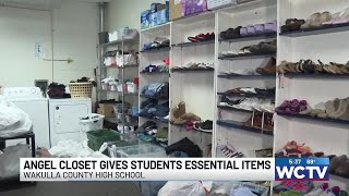 Angel Closet program at Wakulla High provides essential items to students in need Angel Closet program at Wakulla High provides essential items to students in need