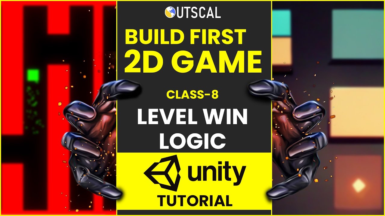 Unity Pro Logic Block Unity 2D Mr.Block Game 09: Level Win Logic - YouTube