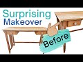 Trash to Treasure Surprising Desk Makeover | Particle Board | Peel and Stick Countertop