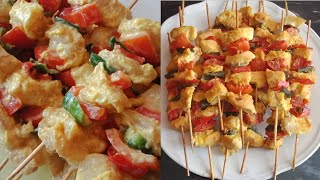 طرز تهیه کباب سیخی سینه مرغ در داش/ کباب داشی سینه مرغ/ how to cook chicken breast kebab in oven