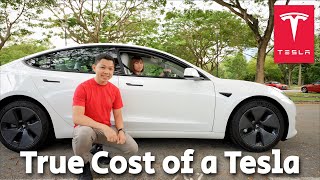 The True Cost of Owning a TESLA in Singapore!
