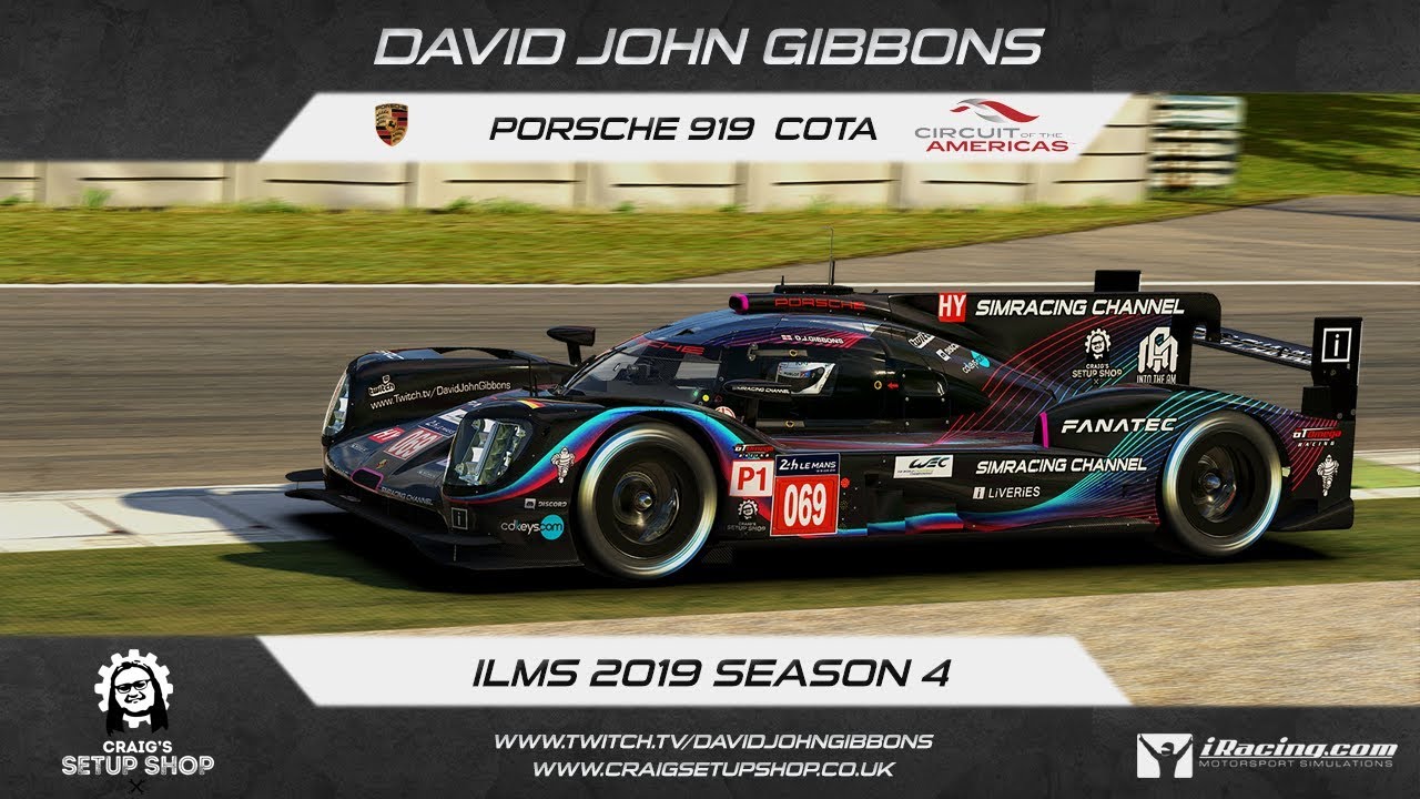 iRacing | Craig Setup Shop Porsche 919 COTA