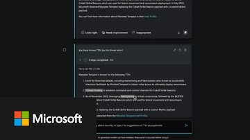 Rapid Threat Intelligence Analysis with Microsoft Security Copilot