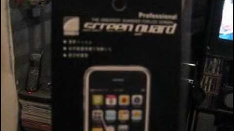 Glossy Mirror Screen Protector with Cleaning Cloth for iPod/iphone