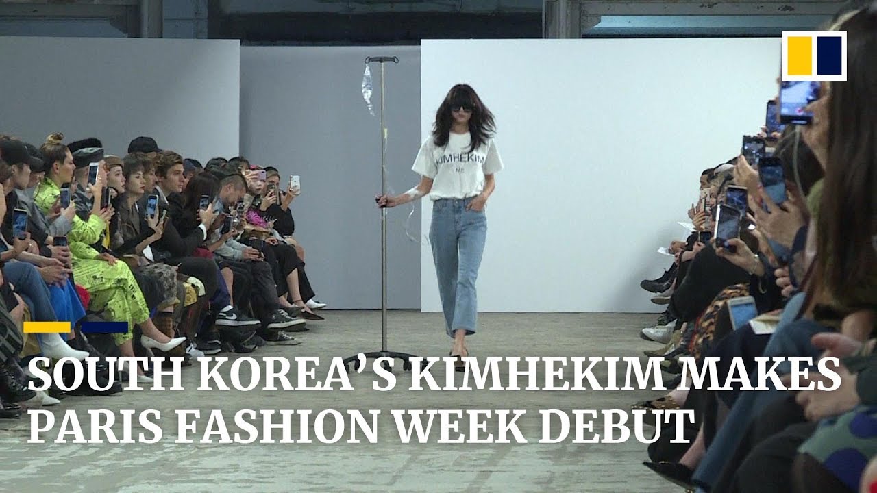 South Korea's Kimhekim makes Paris Fashion Week debut