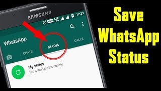 How to download || save whatsapp status in Gallery || without any software in your phone screenshot 2
