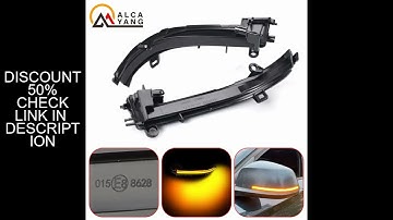 LED Dynamic Turn Signal Side Mirror Sequential Light Lamp For BMW 1 2 3 4 Series F20 F21 F22 F23 F30