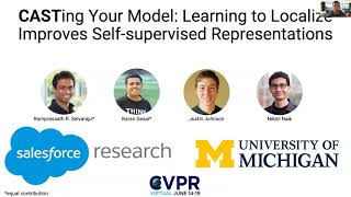 CAST: Learning to Localize Improves Self-Supervised Representations | CVPR'21